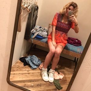 Free people floral romper